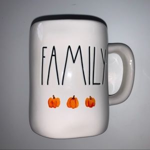 Rae Dunn FAMILY - watercolor pumpkin mug